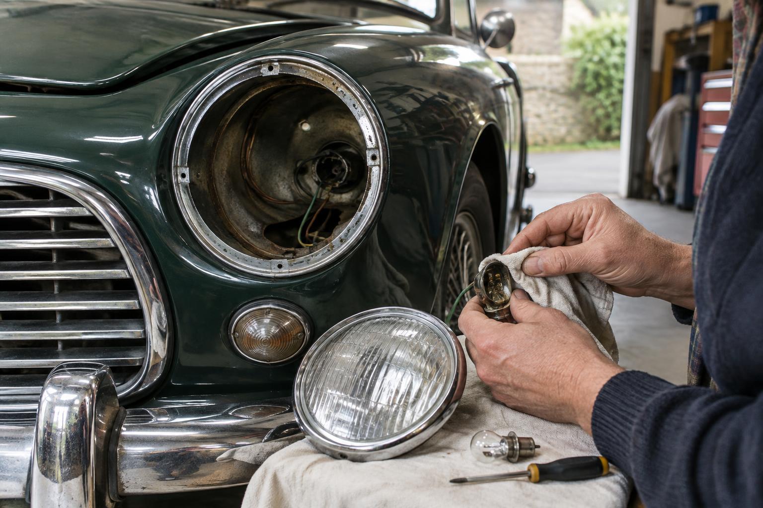 Keeping Classic-Car Lamps, Lenses and Bulb Contacts in Working Order