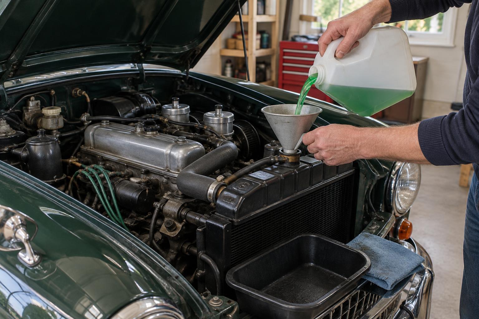 How to Flush and Refill an Older Car’s Cooling System Without Trapping Air