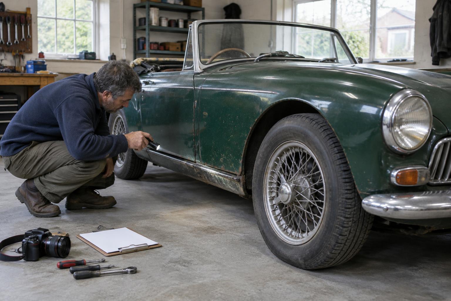 Before the First Bolt: Assessing a British Classic Restoration Project